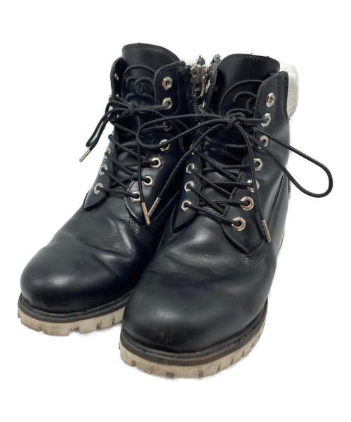Timberland（ティンバーランド）Timberland (ティンバーランド) stussy (ステューシー) 6INCH PREMIUM BOOTS / 6236A ホワイト×ブラック サイズ:US 9Wの古着・服飾アイテム