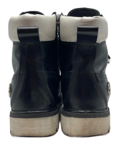 Timberland（ティンバーランド）Timberland (ティンバーランド) stussy (ステューシー) 6INCH PREMIUM BOOTS / 6236A ホワイト×ブラック サイズ:US 9Wの古着・服飾アイテム