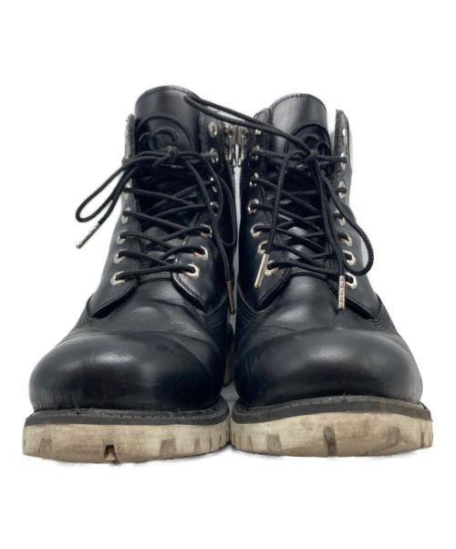 Timberland（ティンバーランド）Timberland (ティンバーランド) stussy (ステューシー) 6INCH PREMIUM BOOTS / 6236A ホワイト×ブラック サイズ:US 9Wの古着・服飾アイテム