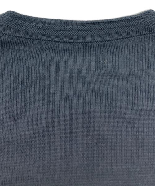 STONE ISLAND（ストーンアイランド）STONE ISLAND (ストーンアイランド) ワッペンパッチウールニット/7915510C4 グレー サイズ:Lの古着・服飾アイテム