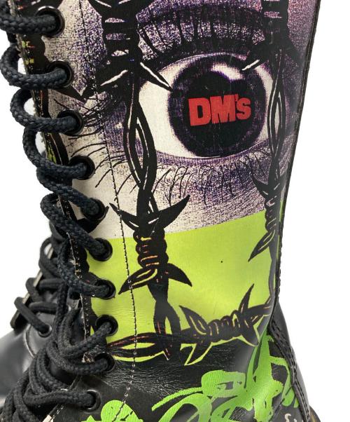Dr.Martens（ドクターマーチン）Dr.Martens (ドクターマーチン) 1914 Green Eye /Black Manga print グリーン×ブラック サイズ:4の古着・服飾アイテム