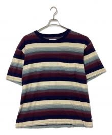 SUGARHILL（シュガーヒル）の古着「MULTI STRIPE BIG TEE/2441000911」｜ブルー