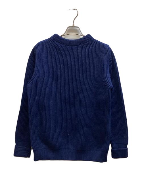 ANDERSEN-ANDERSEN（アンデルセン アンデルセン）ANDERSEN-ANDERSEN (アンデルセン アンデルセン) クルーネックニット ネイビー サイズ:Sの古着・服飾アイテム