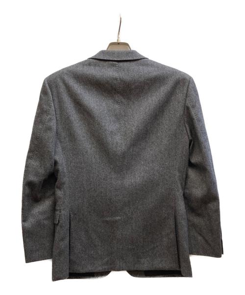 BURBERRY BLACK LABEL（バーバリーブラックレーベル）BURBERRY BLACK LABEL (バーバリーブラックレーベル) ツイードテーラードジャケット/BME02-306-08 グレー サイズ:Sの古着・服飾アイテム