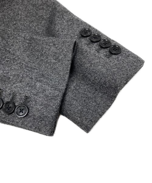 BURBERRY BLACK LABEL（バーバリーブラックレーベル）BURBERRY BLACK LABEL (バーバリーブラックレーベル) ツイードテーラードジャケット/BME02-306-08 グレー サイズ:Sの古着・服飾アイテム