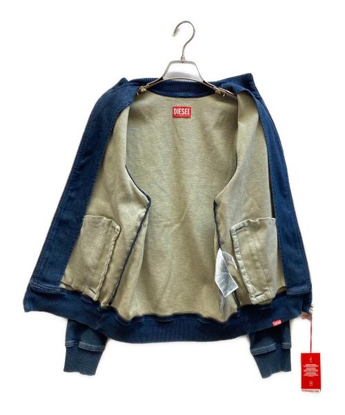 DIESEL（ディーゼル）DIESEL (ディーゼル) D-BUZYE-S TRACK デニムジャケット インディゴ サイズ:Sの古着・服飾アイテム