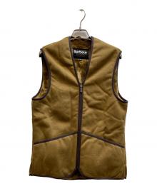 Barbour（バブアー）の古着「WARM PILE WAISTCOAT ZIPIN LINER/MLI0004」｜ブラウン