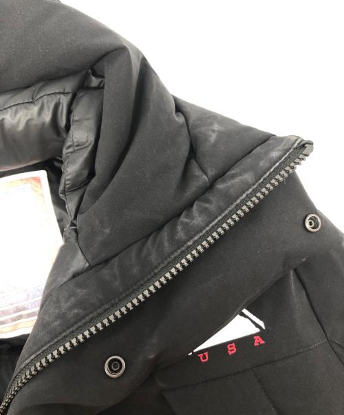 FIRST DOWN（ファーストダウン）FIRST DOWN (ファーストダウン) ダウンジャケット/213-3505 ブラック サイズ:Mの古着・服飾アイテム