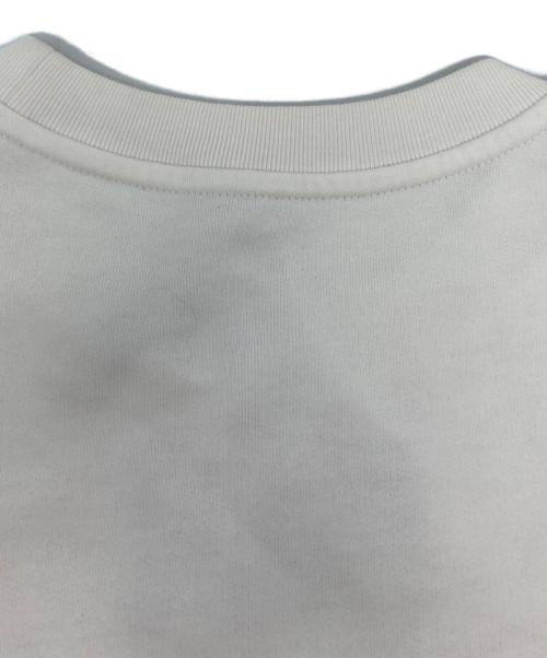 MONCLER（モンクレール）MONCLER (モンクレール) BLURRED LOGO SWEATSHIRT/K10918G00007 ホワイト サイズ:Lの古着・服飾アイテム