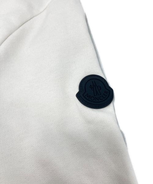MONCLER（モンクレール）MONCLER (モンクレール) BLURRED LOGO SWEATSHIRT/K10918G00007 ホワイト サイズ:Lの古着・服飾アイテム
