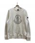 MONCLER（モンクレール）の古着「BLURRED LOGO SWEATSHIRT/K10918G00007」｜ホワイト
