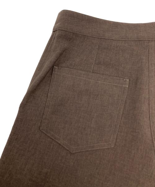 theory（セオリー）theory (セオリー) CRISP TWILL CARGO WIDE P/01-4206403-380-702 ブラウン サイズ:2の古着・服飾アイテム