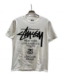 stussy（ステューシー）の古着「ワールドツアーTシャツ」｜ホワイト