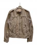 DIESELディーゼル）の古着「ジップアップジャケット」｜ベージュ