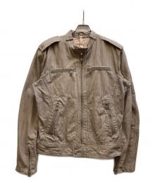 DIESEL（ディーゼル）の古着「ジップアップジャケット」｜ベージュ