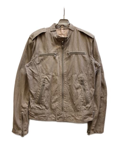 DIESEL（ディーゼル）DIESEL (ディーゼル) ジップアップジャケット ベージュ サイズ:XLの古着・服飾アイテム