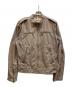 DIESEL（ディーゼル）の古着「ジップアップジャケット」｜ベージュ