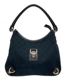 GUCCI（グッチ）の古着「アビーGGキャンバスワンショルダーバッグ/130738」｜ブラック