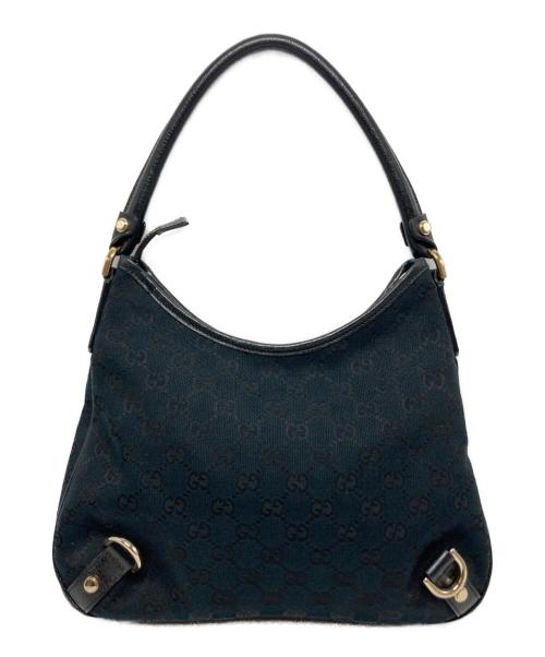 GUCCI（グッチ）GUCCI (グッチ) アビーGGキャンバスワンショルダーバッグ/130738 ブラック サイズ:₋の古着・服飾アイテム