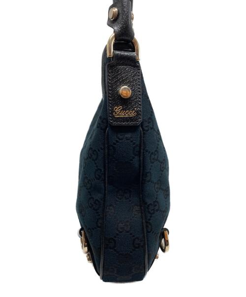 GUCCI（グッチ）GUCCI (グッチ) アビーGGキャンバスワンショルダーバッグ/130738 ブラック サイズ:₋の古着・服飾アイテム