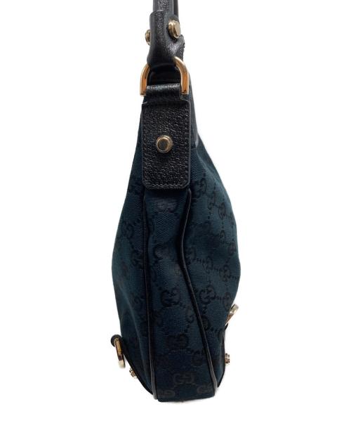 GUCCI（グッチ）GUCCI (グッチ) アビーGGキャンバスワンショルダーバッグ/130738 ブラック サイズ:₋の古着・服飾アイテム