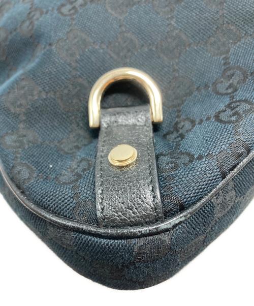 GUCCI（グッチ）GUCCI (グッチ) アビーGGキャンバスワンショルダーバッグ/130738 ブラック サイズ:₋の古着・服飾アイテム