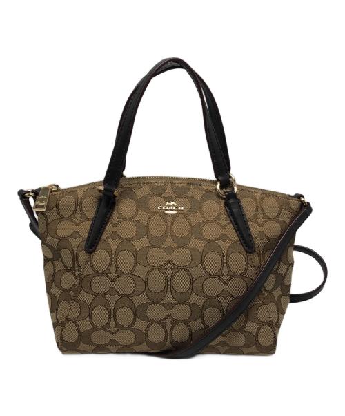 COACH（コーチ）COACH (コーチ) ショルダーバッグ ベージュの古着・服飾アイテム
