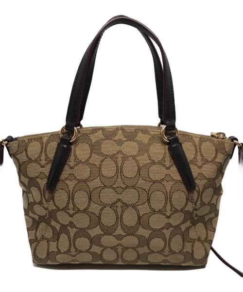 COACH（コーチ）COACH (コーチ) ショルダーバッグ ベージュの古着・服飾アイテム