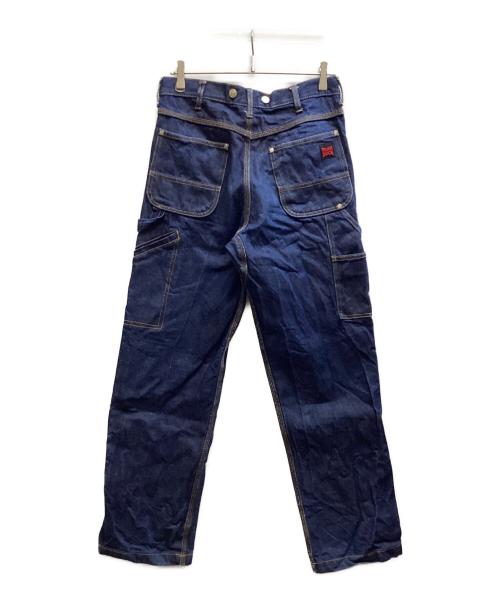 TOUGHDUCK（タフダック）TOUGHDUCK (タフダック) ダブルニーデニムパンツ インディゴ サイズ:30×32の古着・服飾アイテム