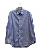 THOMAS MASON×N.HOOLYWOODトーマスメイソン×エヌ ハリウッド）の古着「ストライプシャツ/292-SH07-005 peg」｜ブルー
