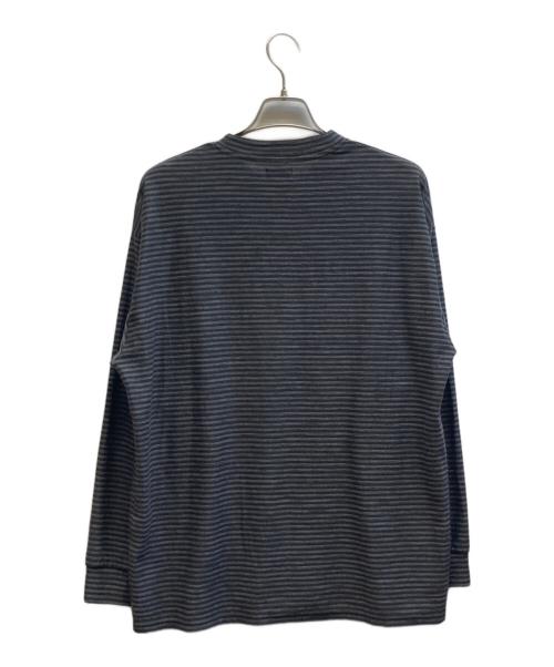 STEVEN ALAN（スティーブンアラン）STEVEN ALAN (スティーブンアラン) ボーダーカットソー / 8112-199-0443 グレー サイズ:Sの古着・服飾アイテム