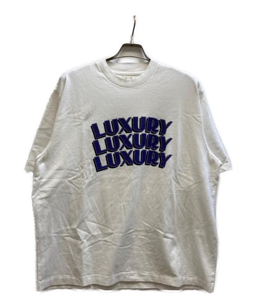 blurhms ROOTSTOCK（ブラームスルーツストック）blurhms ROOTSTOCK (ブラームスルーツストック) ロゴTシャツ/bROOTS24S34 ホワイト サイズ:₋の古着・服飾アイテム