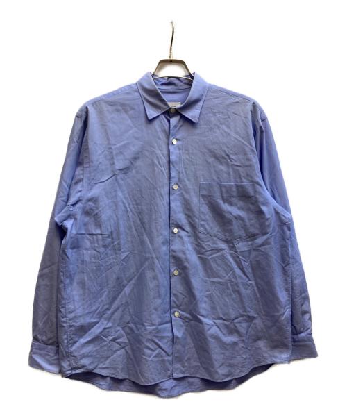 COMOLI（コモリ）COMOLI (コモリ) レギュラーカラーシャツ/V01-02001 ブルー サイズ:₋の古着・服飾アイテム