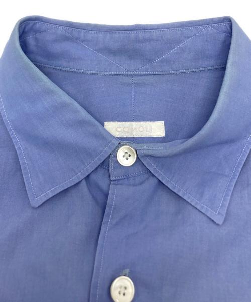 COMOLI（コモリ）COMOLI (コモリ) レギュラーカラーシャツ/V01-02001 ブルー サイズ:₋の古着・服飾アイテム