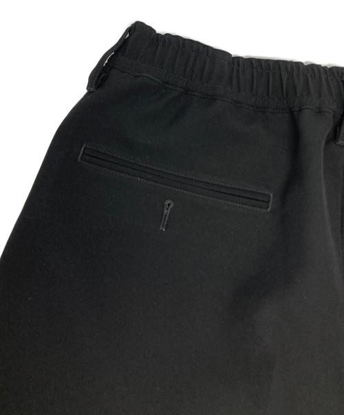 N.HOOLYWOOD（エヌ ハリウッド）N.HOOLYWOOD (エヌ ハリウッド) 2TUCK HALF PANTS - Black/2221-PT51-098 peg ブラック サイズ:38の古着・服飾アイテム