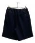 N.HOOLYWOOD (エヌ ハリウッド) 2TUCK HALF PANTS - Black/2221-PT51-098 peg ブラック サイズ:38：11000円