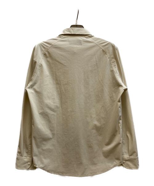 axesquin（アクシーズクイン）axesquin (アクシーズクイン) ナイロンシャツ/021033 ベージュ サイズ:2の古着・服飾アイテム