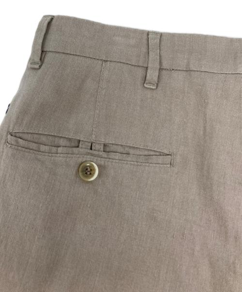LARDINI（ラルディーニ）LARDINI (ラルディーニ) リネンブレンドハーフパンツ/TR.518 アイボリー サイズ:44の古着・服飾アイテム