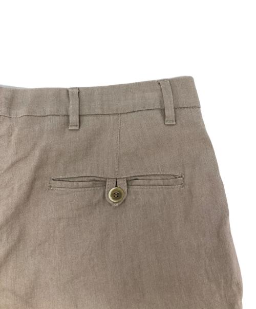 LARDINI（ラルディーニ）LARDINI (ラルディーニ) リネンブレンドハーフパンツ/TR.518 アイボリー サイズ:44の古着・服飾アイテム