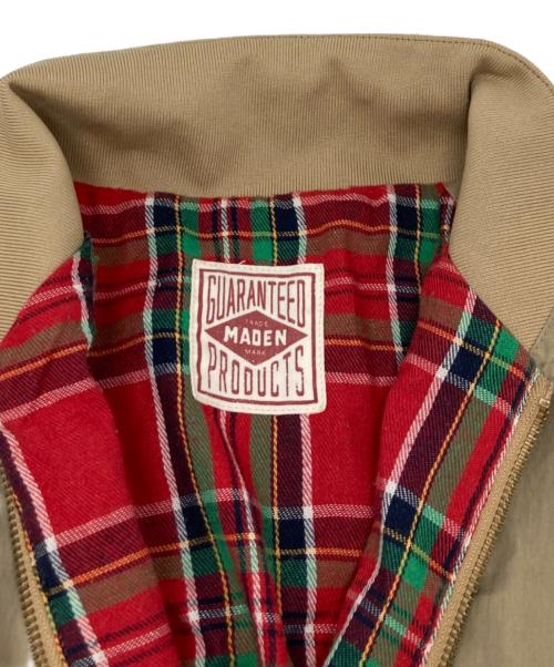 MADEN（メデン）MADEN (メデン) ハリントンジャケット カーキ サイズ:Sの古着・服飾アイテム