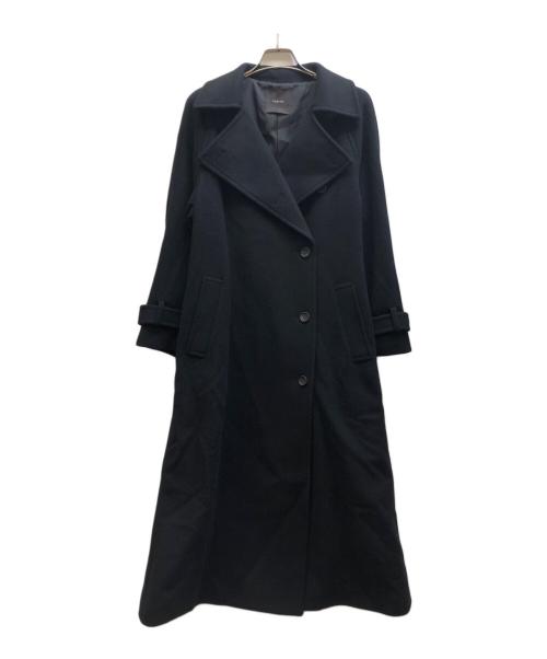 anuans（アニュアンス）anuans (アニュアンス) ウールトレンチコート/1524500001-0 ブラック サイズ:Sの古着・服飾アイテム