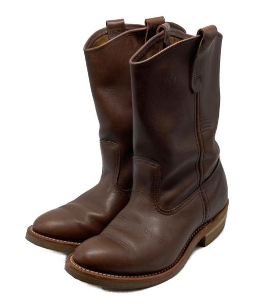 RED WING（レッドウィング）RED WING (レッドウィング) ペコスブーツ / 1155 ブラウン サイズ:7.5Eの古着・服飾アイテム