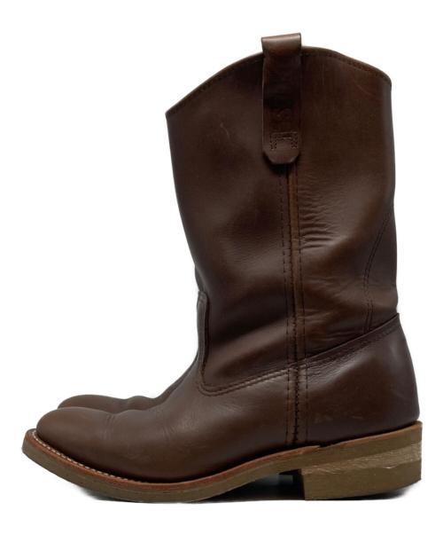 RED WING（レッドウィング）RED WING (レッドウィング) ペコスブーツ / 1155 ブラウン サイズ:7.5Eの古着・服飾アイテム