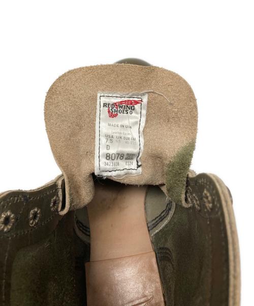 RED WING（レッドウィング）RED WING (レッドウィング) アイアンレンジャー / 8078 グリーン サイズ:7.5Dの古着・服飾アイテム