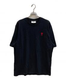 AMI Alexandre Mattiussi（アミアレクサンドルマテュッシ）の古着「ロゴTシャツ / BFHJ108.723」｜ブラック