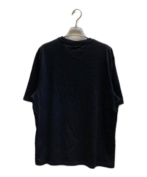 AMI Alexandre Mattiussi（アミアレクサンドルマテュッシ）AMI Alexandre Mattiussi (アミアレクサンドルマテュッシ) ロゴTシャツ / BFHJ108.723 ブラック サイズ:Lの古着・服飾アイテム