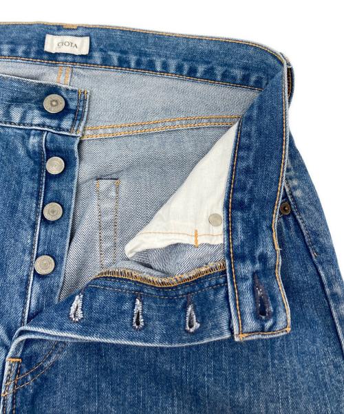 CIOTA（シオタ）CIOTA (シオタ) 本藍スビンコットン 13.5oz ストレートデニム/PTM-1STB インディゴ サイズ:76cm (W30)の古着・服飾アイテム