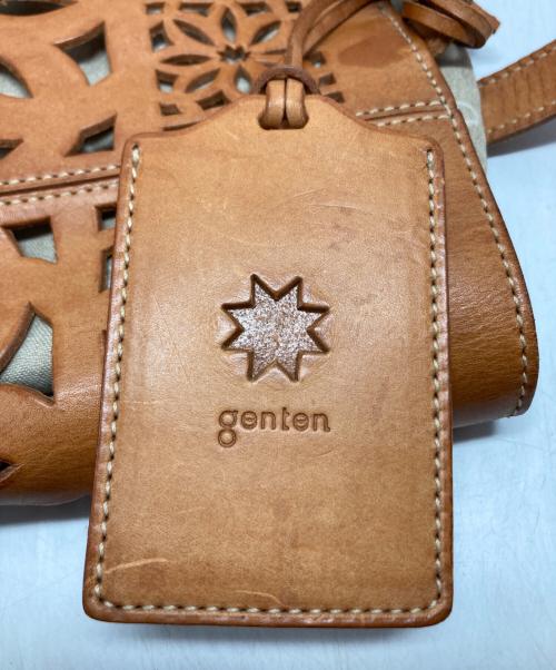 genten（ゲンテン）genten (ゲンテン) マルチカットワークトートバッグ ブラウン サイズ:₋の古着・服飾アイテム