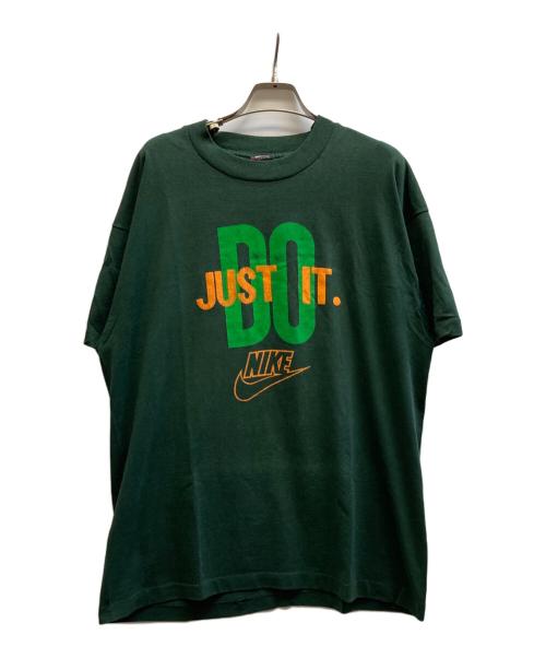 NIKE（ナイキ）NIKE (ナイキ) 90's シングルステッチプリントTシャツ グリーン サイズ:XLの古着・服飾アイテム