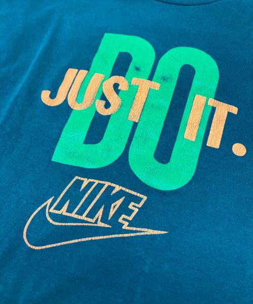 NIKE（ナイキ）NIKE (ナイキ) 90's シングルステッチプリントTシャツ グリーン サイズ:XLの古着・服飾アイテム